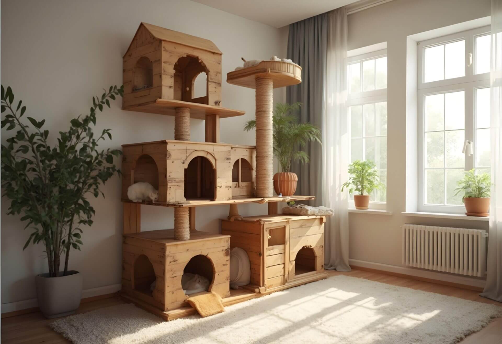 image of a cat tree